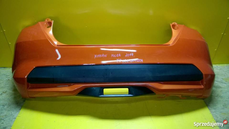 Nissan micra 2017 zderzak tył tylny Wrocław sprzedam