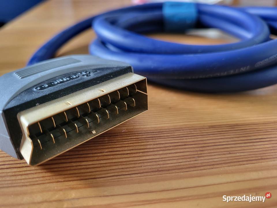 Przewód kabel euro scart vivanco 16 metra Warszawa