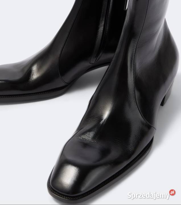 Skórzane botki Aurelien Moda i Styl
