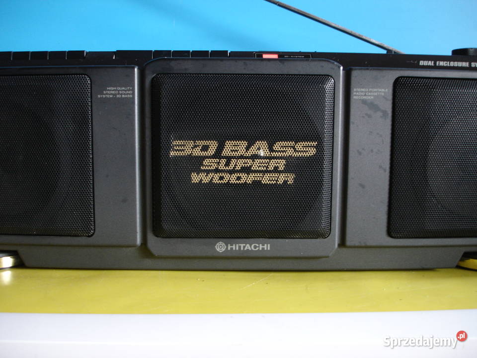 Radiomagnetofon HITACHI TRK3D50E sprzedam
