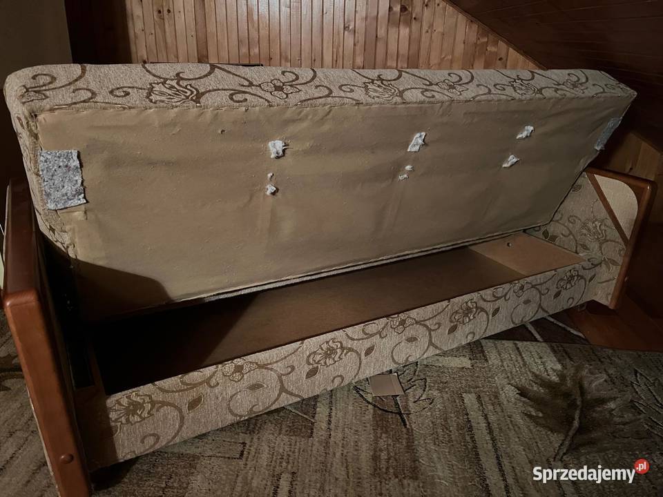 Wersalka rozkładana z pojemnikiem na pościel Konstancin-Jeziorna