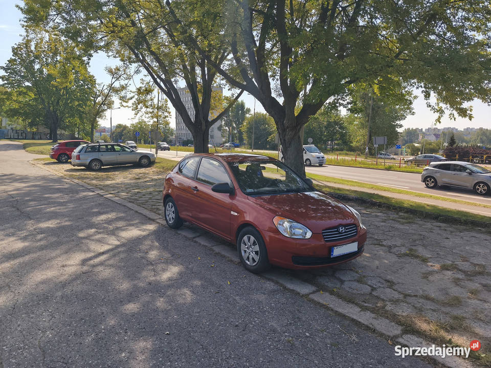 Hyundai Accent z niskim przeniegiem 75000 Białystok