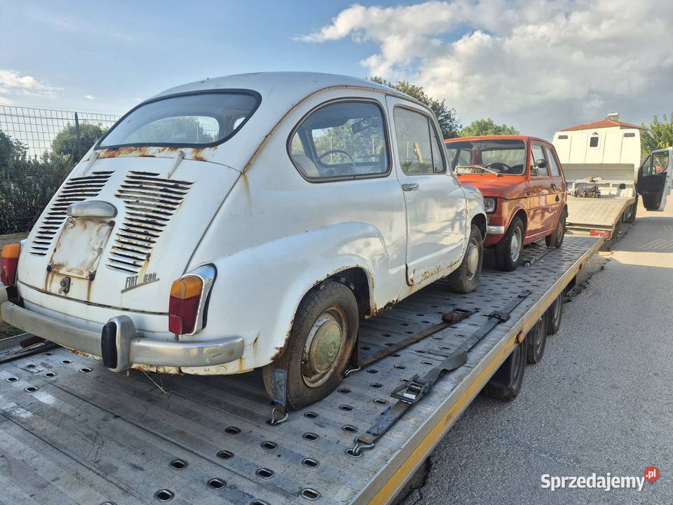 Fiat 600d z dokumentami nieuszkodzony Samochody osobowe mazowieckie