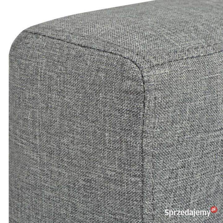Sofa 3osobowa tapicerowana tkaniną jasnoszara mazowieckie sprzedam