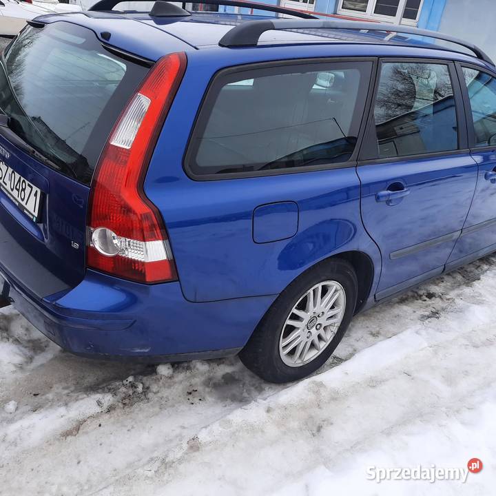 Volvo v50 18 benzyna 2007r granatowy Olsztyn