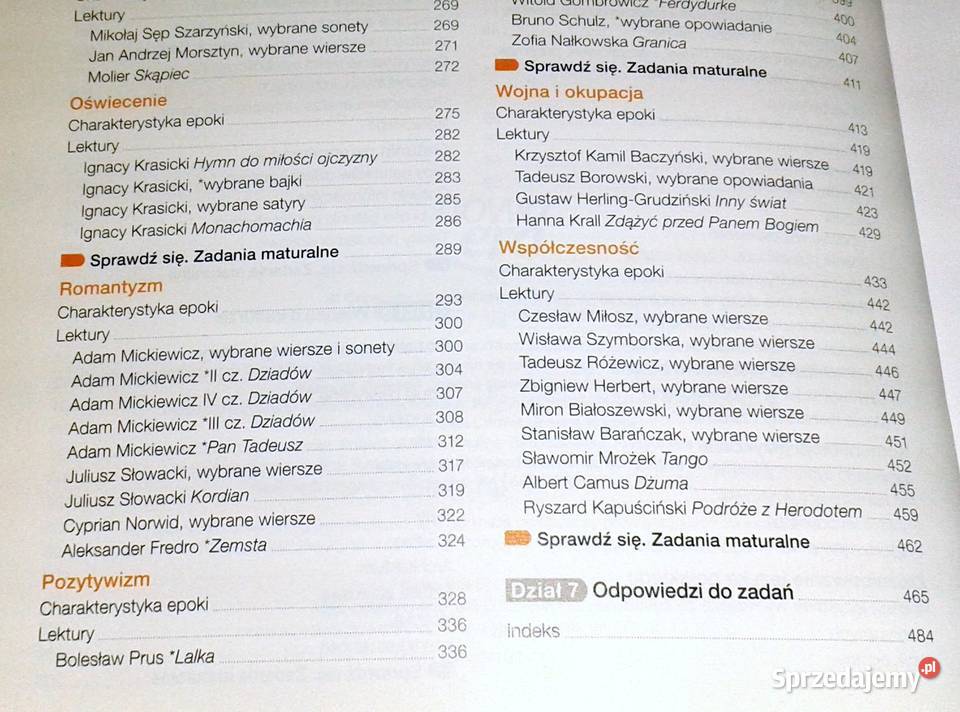 Teraz matura Język polski Vademecum z zadaniami Pozostałe lubelskie Chełm
