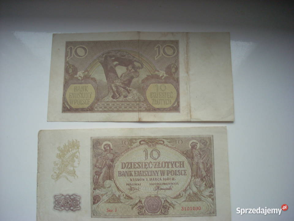 Banknot 10 złotych
