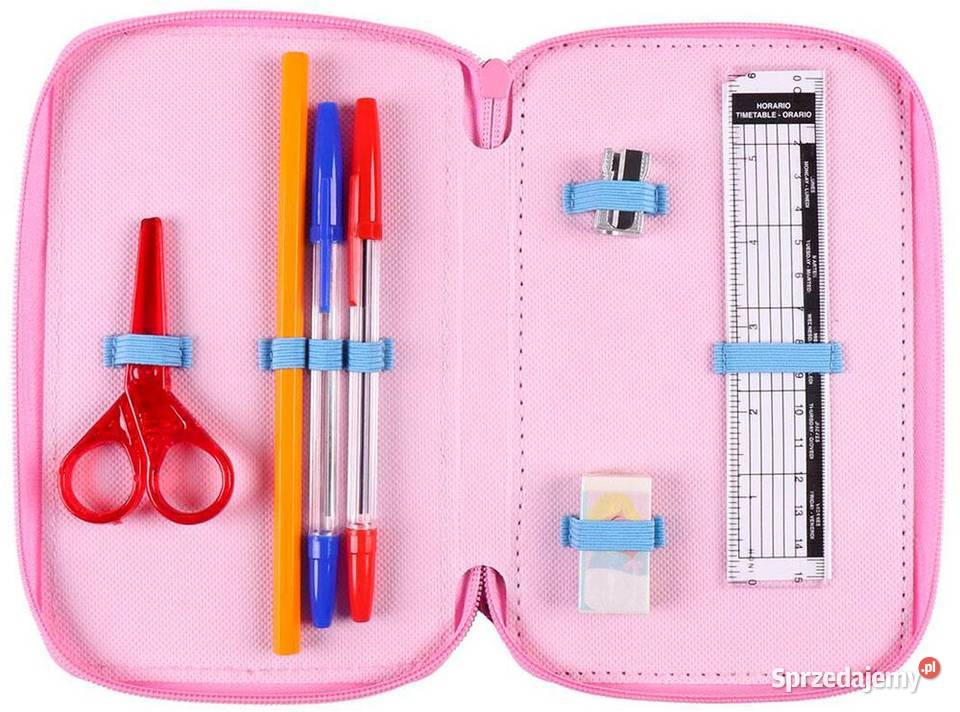 Piórnik Księżniczki Disneya Wyposażenie Pisaki