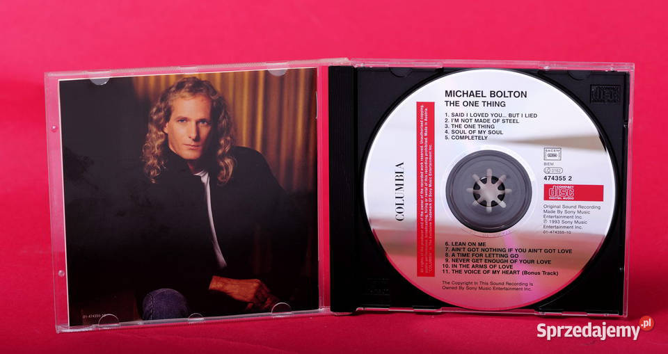 Michael Bolton The One Thing Cd Wrocław