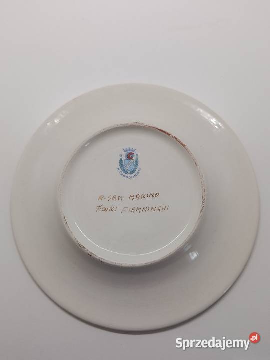 Piękna stara filiżanka Capodimonte Toruń