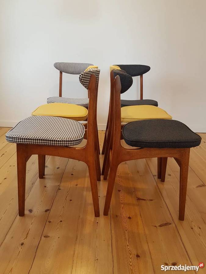 Krzesła PRL autor Rajmund Hałas lata 6070 zachodniopomorskie Szczecin