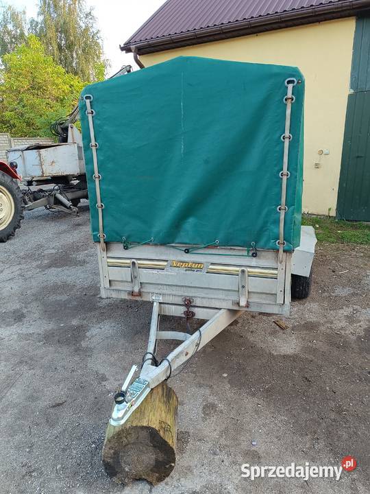 Przyczepka Neptun pro z daszkiem Do samochodów osobowych Bieliny