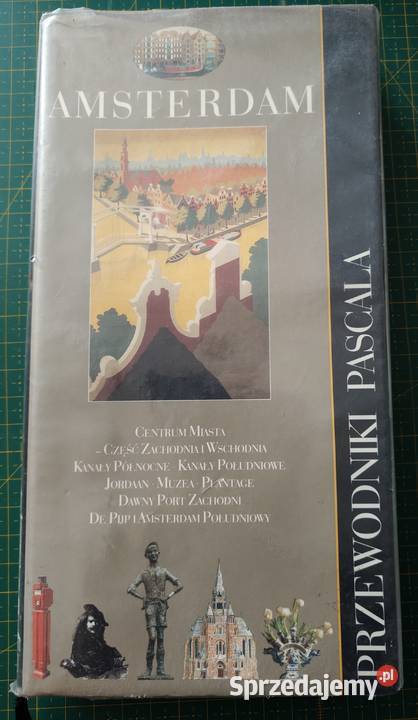 Amsterdam Pascal miękka Mapy i przewodniki Kraków