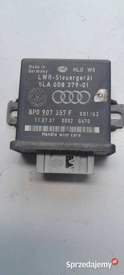 MODUŁ ŚWIATEŁ AUDI A3 8P 8P0907357F 0313 lubuskie Dobiegniew
