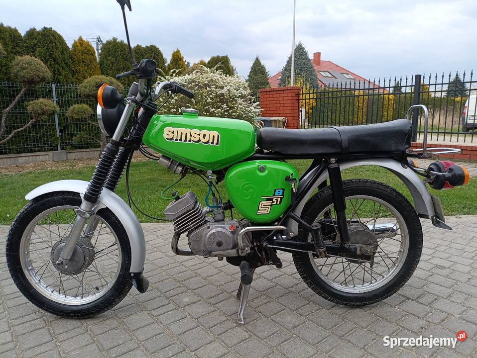 Simson S51 zarejestrowany Dzierlin