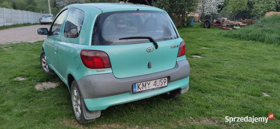 toyota yaris 1 małopolskie Myślenice