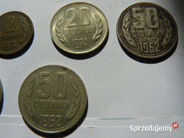 Stare monety 1962 r Stoinki 7 sztuk 5 zl sprzedam