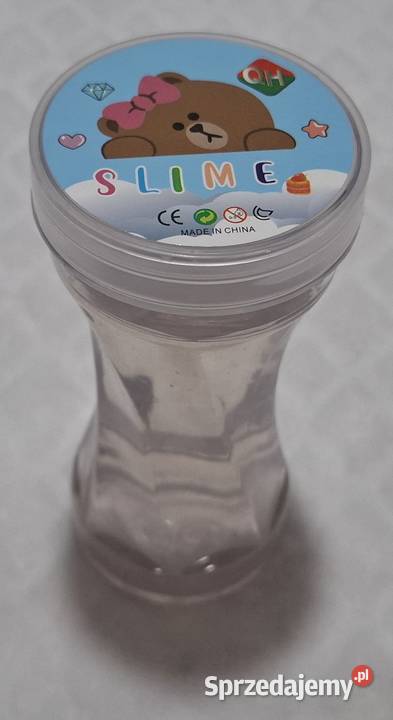 Slime QH misiu plastikowy słoiczek 55x12 glut śląskie Czeladź