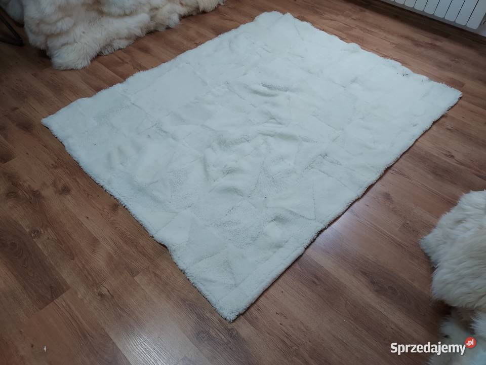 Narzuta Skóra Jagnięca Miękka Krótki Włos Dywan Szaflary sprzedam
