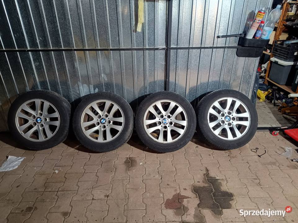 Koła BMW 16 alufelgi z oponami 205 55 16 Motoryzacja Puławy