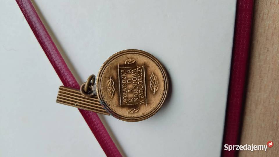 Medal odznaka honorowalegitymacja Nakło nad Notecią