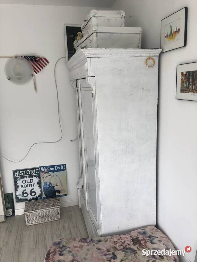 Biala szafa ANTYK Szafy i garderoby Poznań sprzedam