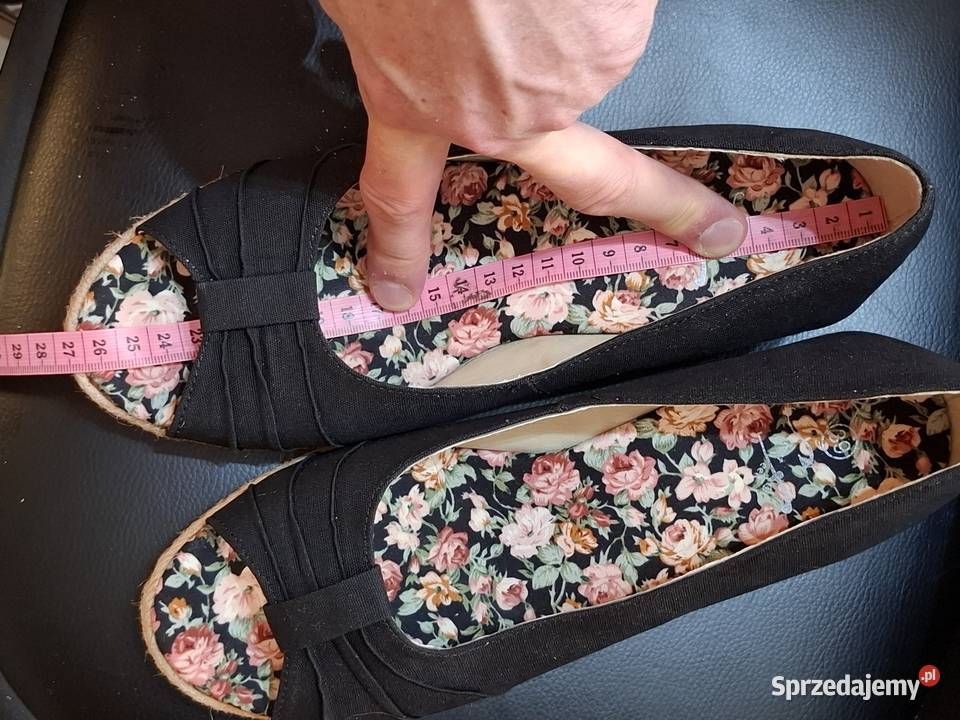 Espadryle 39 koturny damskie letnie wiosenne małopolskie