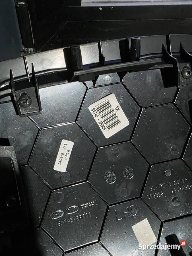 Panel klimatyzacji nawiewu ramka Hyundai i30 Deski rozdzielcze, konsole mazowieckie Pionki