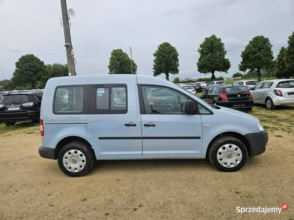 Volkswagen Caddy 14 80 klima elektryka zadbany nieuszkodzony Strzegom