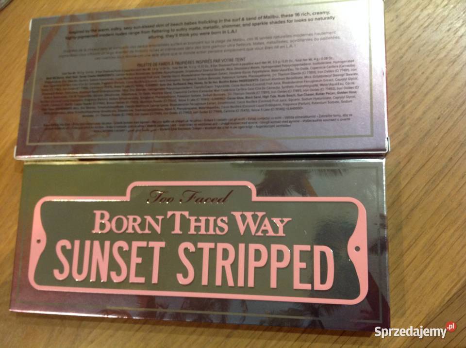 Paleta Cienie Too Faced BORN THIS WAY SUNSET Nowa Sól