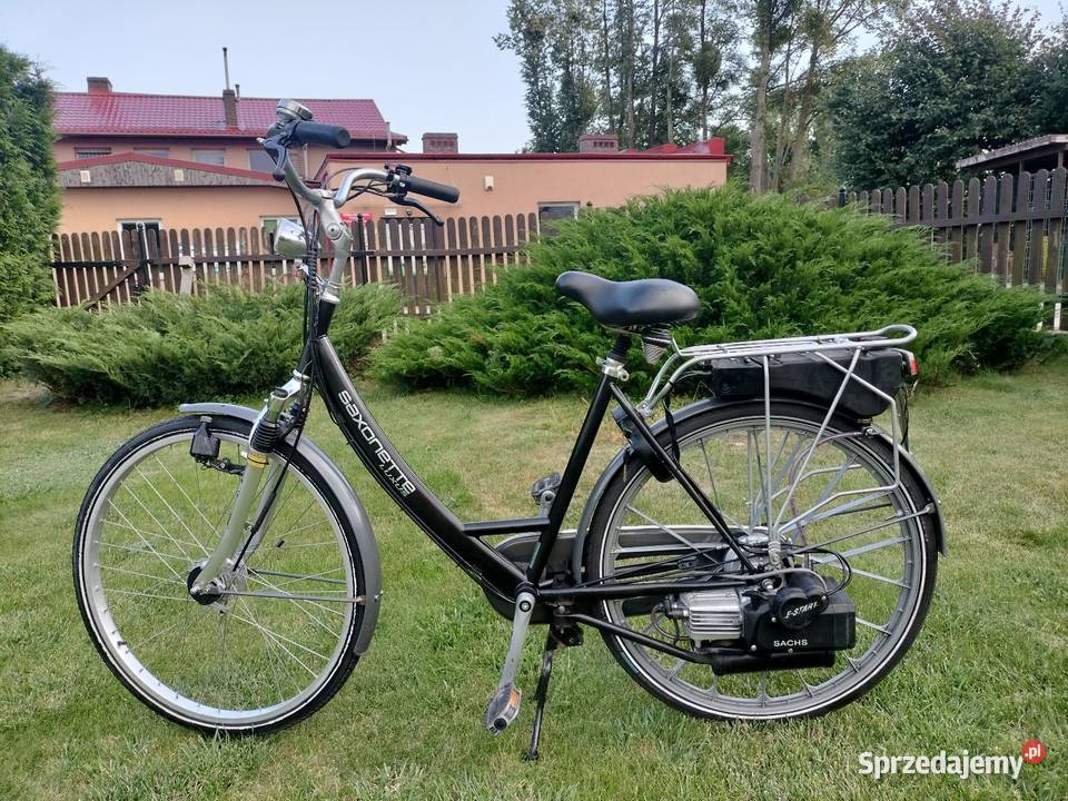 Holenderski rower spalinowy Saxonette Spartamet
