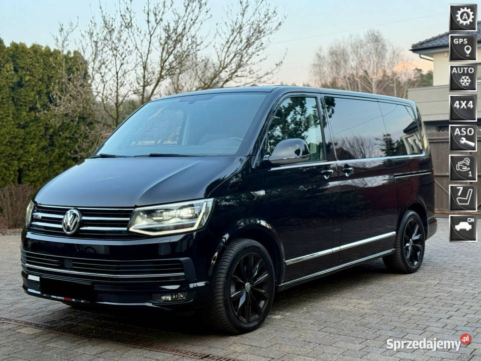 Volkswagen Multivan 4Motion Highline 199 czarny Multivan Tarnowskie Góry sprzedam