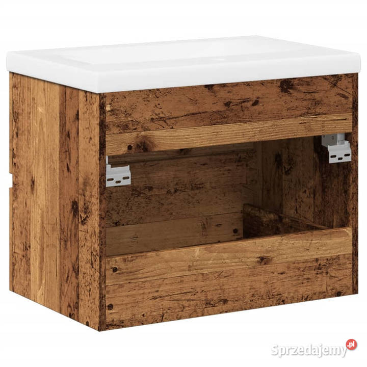Szafka z umywalką stare drewno 61x395x49 Warszawa sprzedam