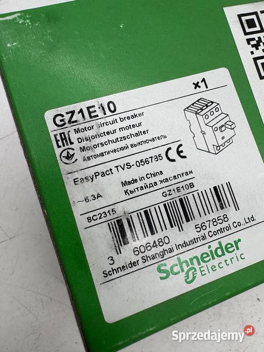 Schneider Electric GZ1E10 Wyłącznik silnikowy mazowieckie sprzedam