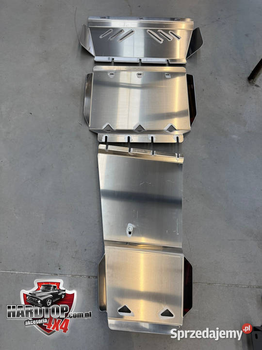 KOMPLET Osłon Podwozia Aluminiowych 6mm VW