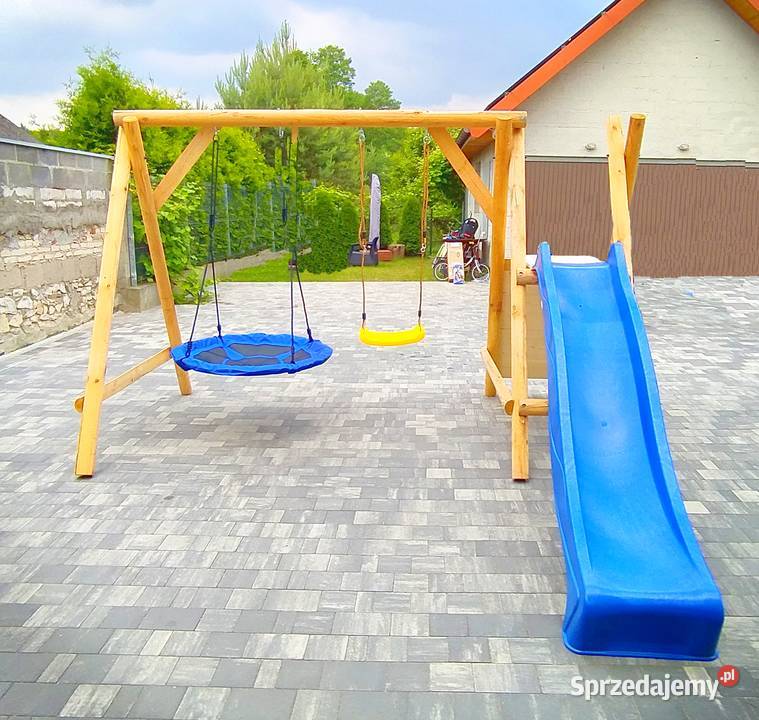 Plac Zabaw do Ogrodu MIKI Wspinaczka Ślizg Lublin