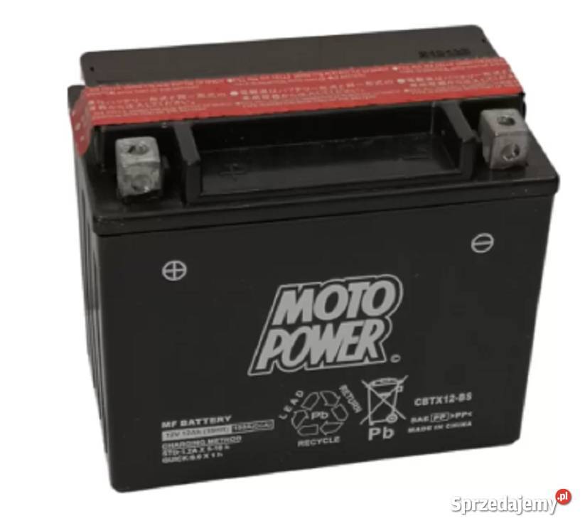 Akumulator motocyklowy MotoPower CBTX12BS Mielec