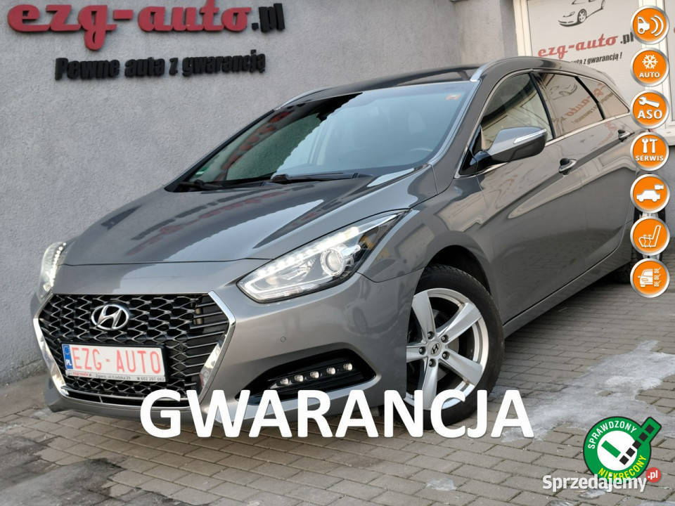 Hyundai i40 Nawigacja Kamera Serwis Bezwypadkowy Kombi łódzkie Zgierz