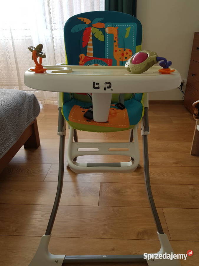 Krzesełko do karmienia marki Smiki Dżungla Żołynia