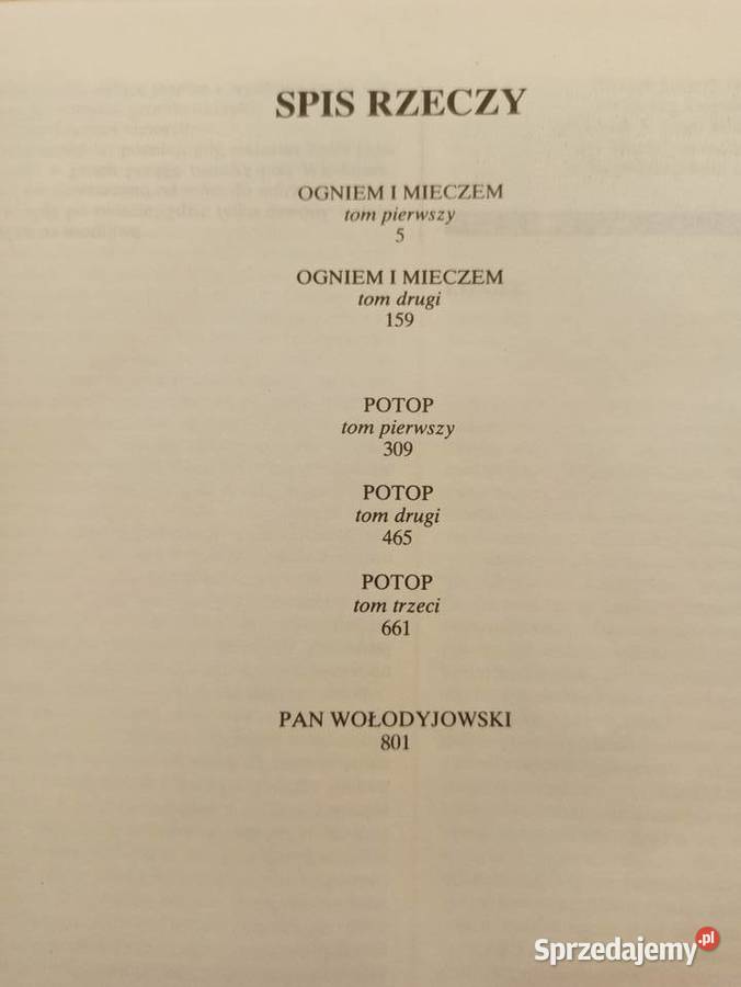 Trylogia Henryk Sienkiewicz trzy powieści w Podręczniki Bielsko-Biała