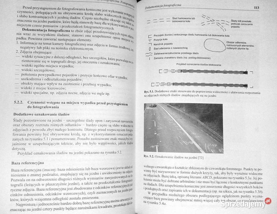 Podstawy rekonstrukcji wypadków drogowych Leon twarda Chełm sprzedam