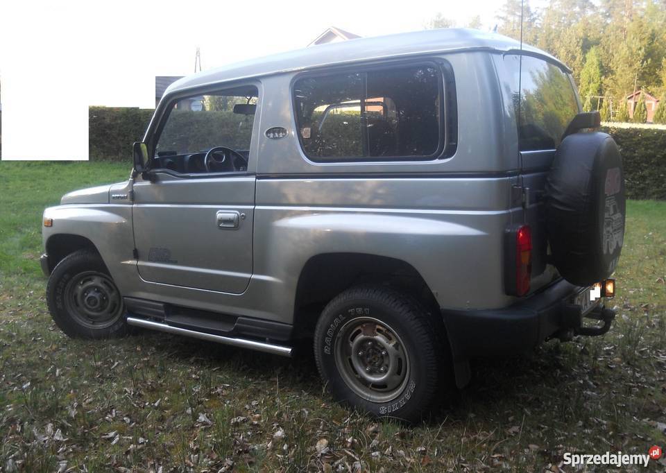 Samochód terenowy Kia Retona 4x4 elektryczne szyby Sierakowice