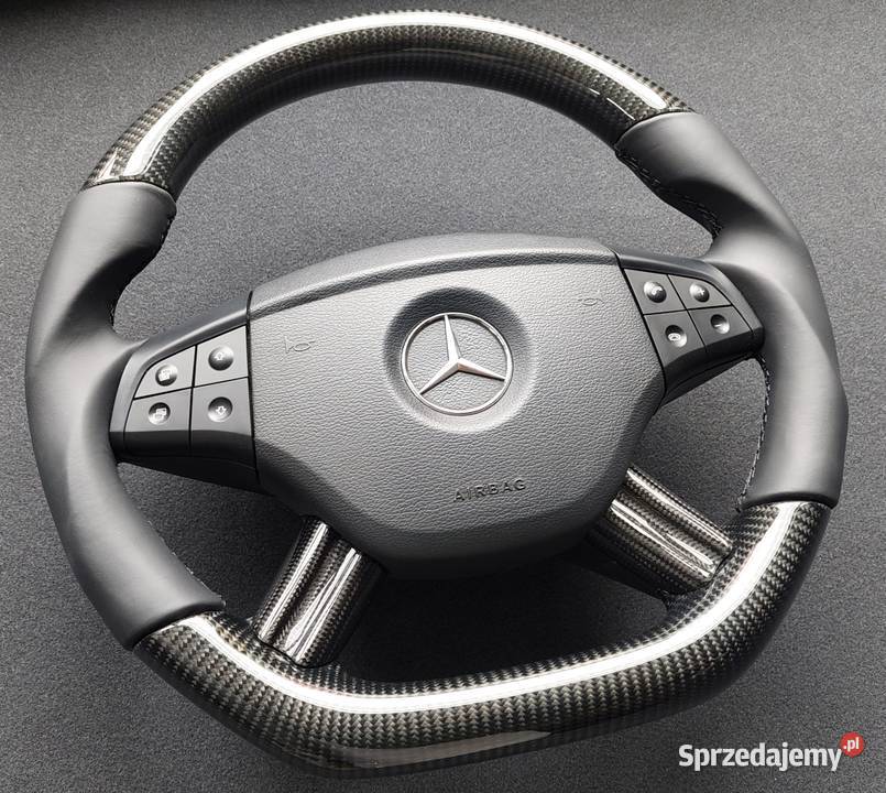 Kierownica mercedes w164 w251 carbon modyfikacja osobowe Kierownice Zgorzelec
