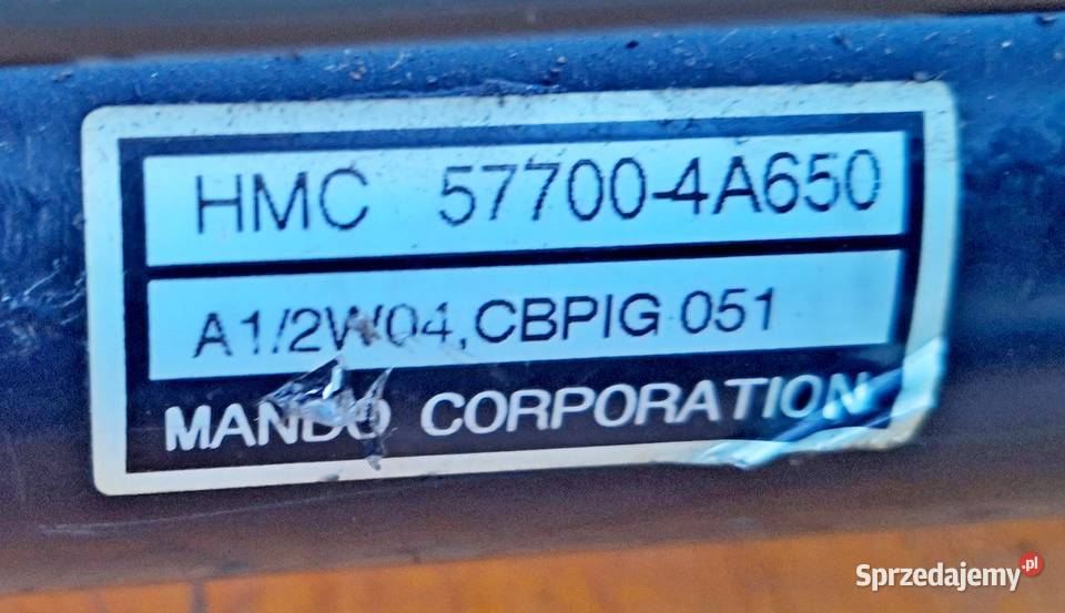 HYUNDAI H1 H300 PRZEKŁADNIA MAGLOWNICA dostawcze Zawieszenie i układ kierowniczy Radom sprzedam