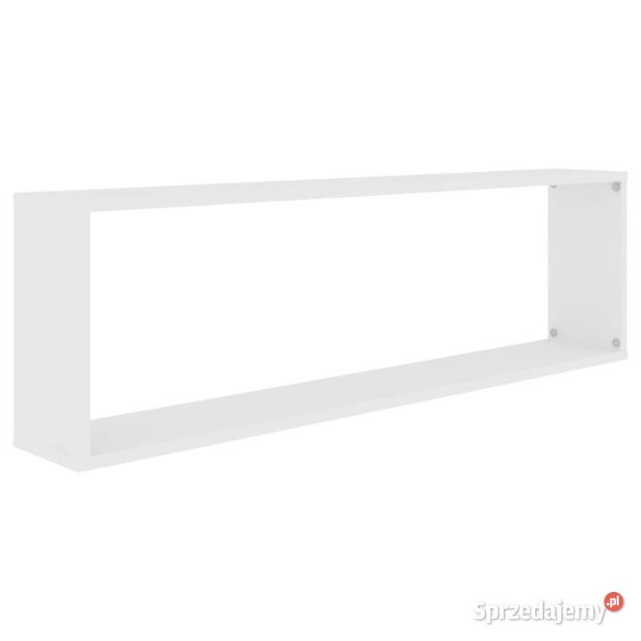 Półki ścienne kostki 2 białe 100x15x30 WM807079 Półki Warszawa sprzedam