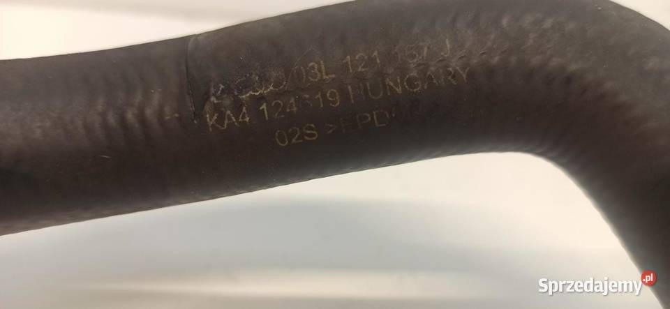 AUDI Q5 A4 B8 A5 8T RURA PRZEWÓD WODY 03L121157J sprzedam