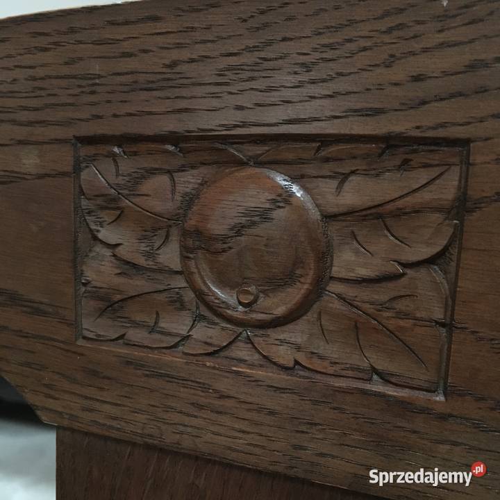 Stół 4 krzesła antyk secesja