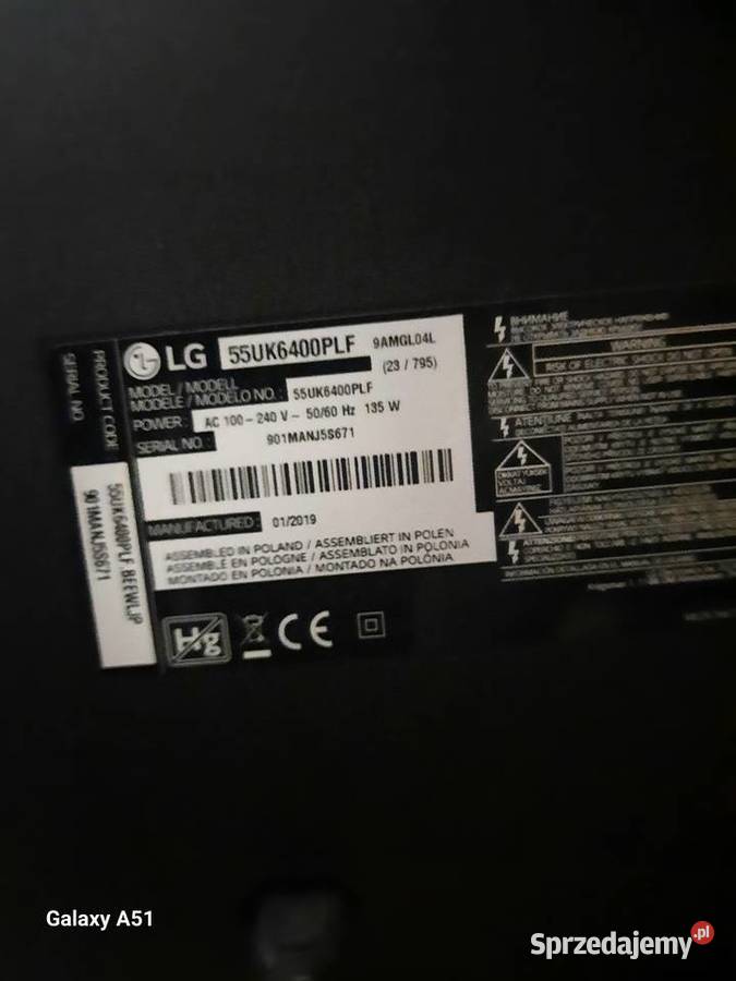 4 tv 3255 niesprawne LCD Brzeszcze