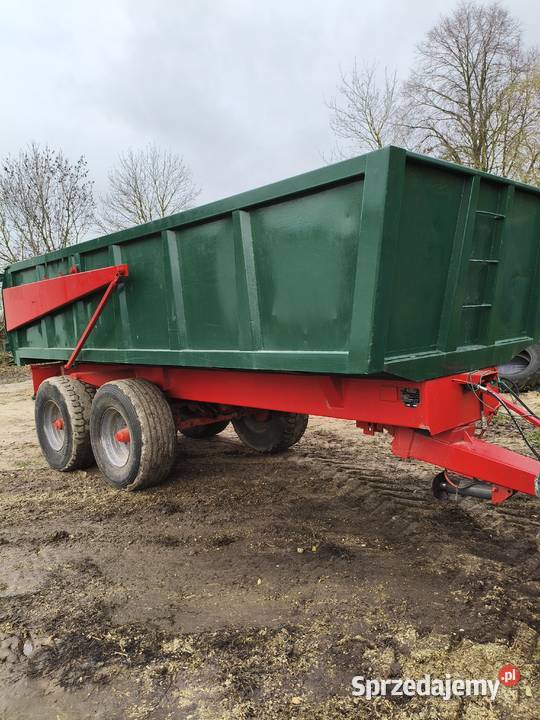 Przyczepa skorupa tandem skorupowa 14 Przyczepy rolnicze Jaświły