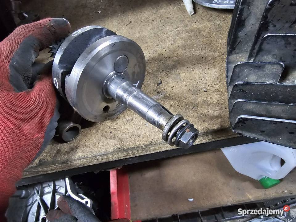 Suzuki TS 50 wał korbowy korba korbowód tryb